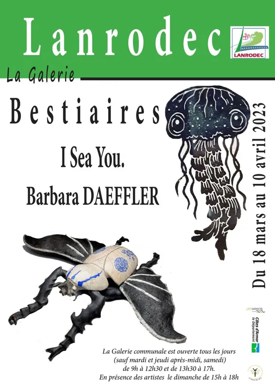 Bestiaires – Exposition d’Elise Ollivier et Barbara Daeffler