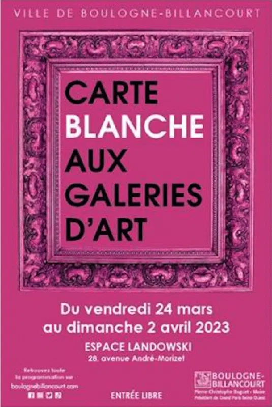 Carte blanche aux galeries d'art boulonnaises