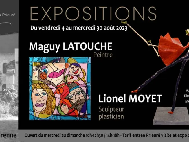 EXPOSITION DE MAGUY LATOUCHE ET LIONEL MOYET
