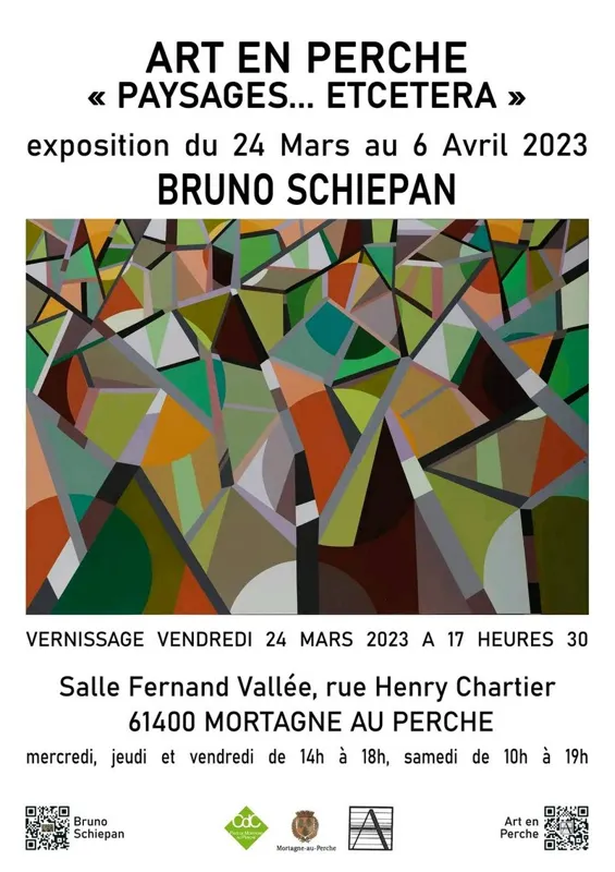 Exposition – Art en Perche « Paysages…etcetera » – Bruno Schiepan