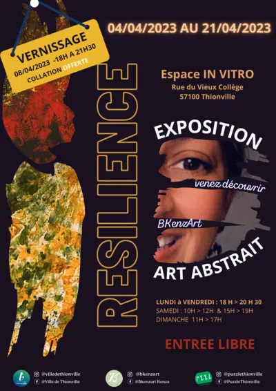 Exposition art abstrait - Résilience