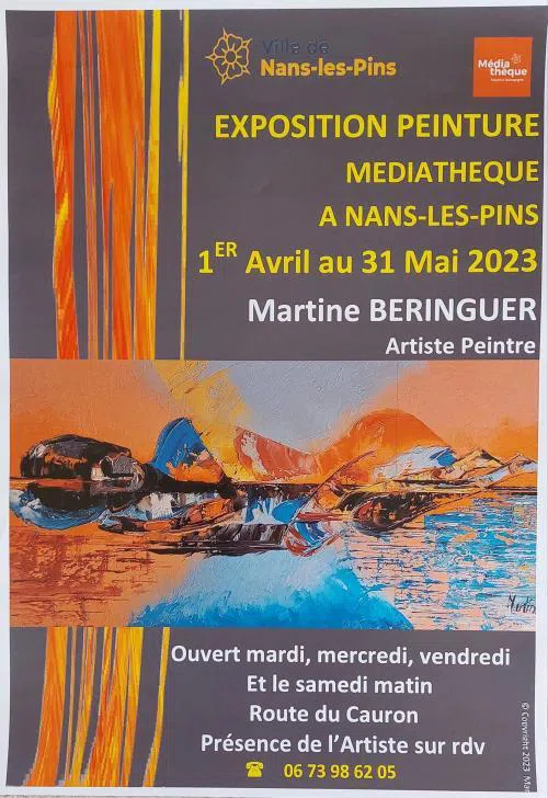 Exposition : Martine Beringuer - peinture