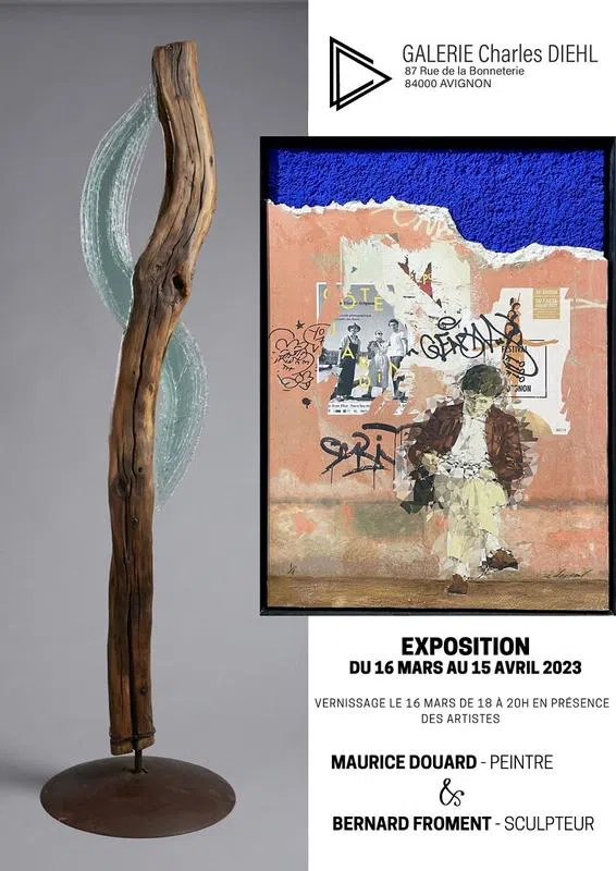 Exposition Maurice Douard - peintre et Bernard Froment - sculpteur