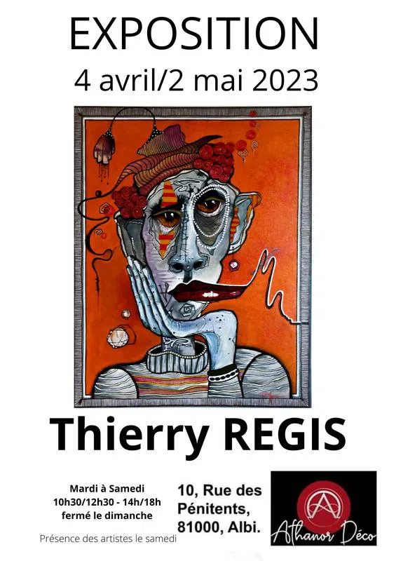 Exposition Thierry Régis chez Athanor Déco
