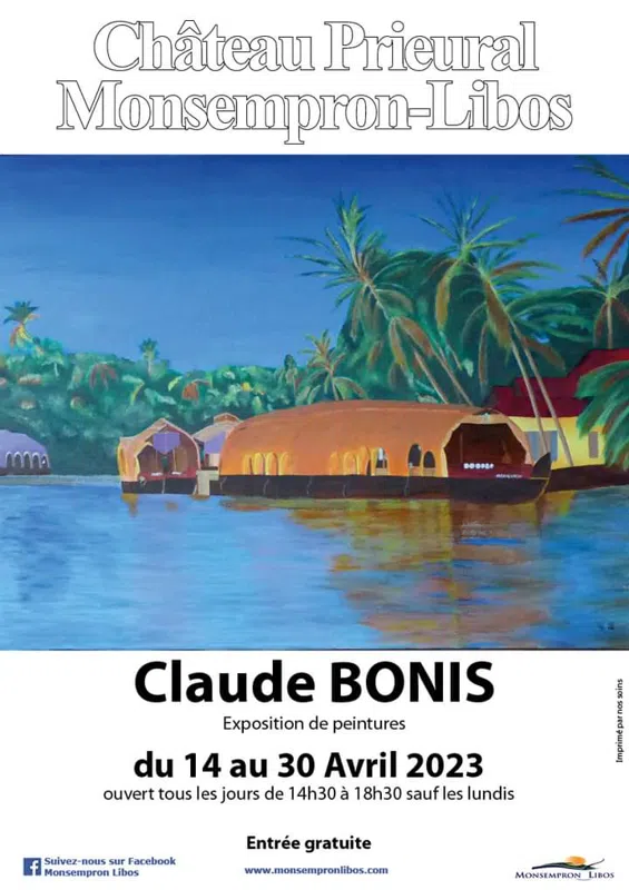 Exposition de peintures Claude Bonis