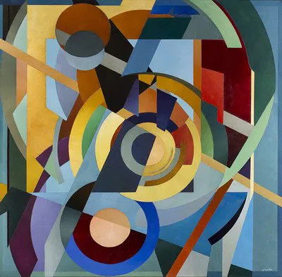 Georges TROUBAT peintre de l'abstraction géométrique