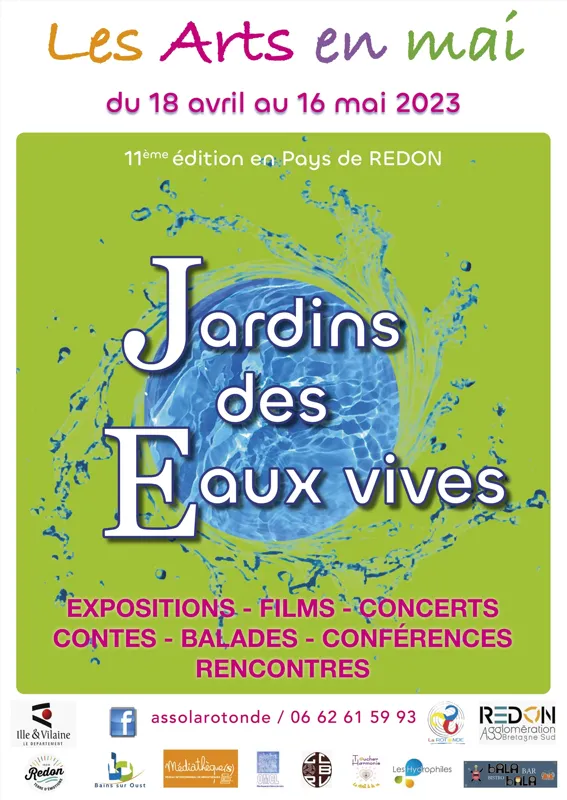 Rencontres Arts en mai 2023 « Jardins des Eaux vives » – Exposition