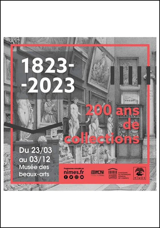 Exposition "1823-2023 / 200 ans de collections"