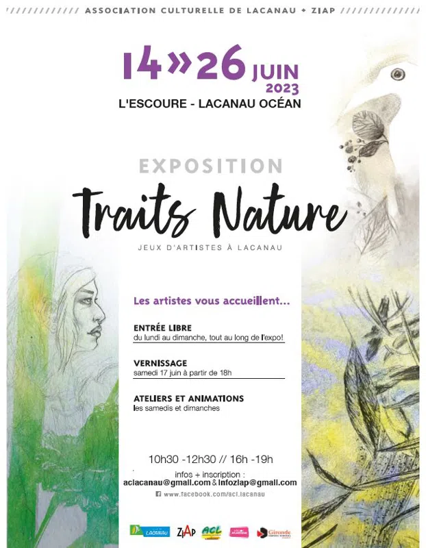 Exposition collectives JAL "Traits Nature"