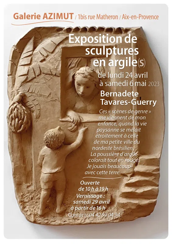 Exposition de sculptures d'argile