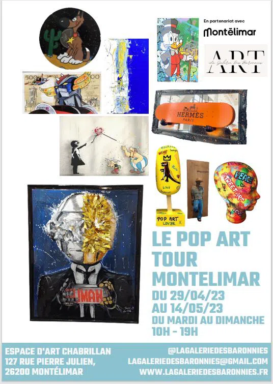 Exposition : le Pop Art Tour Montélimar