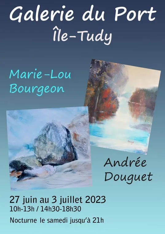 Expo peinture aquarelle – Marie-Lou Bourgeon & Andrée Douguet