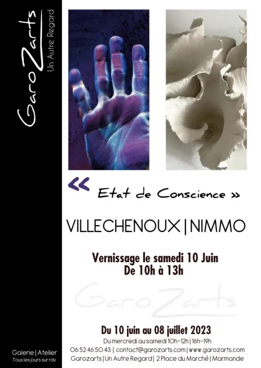 Exposition « État de conscience » – Galerie Garozarts