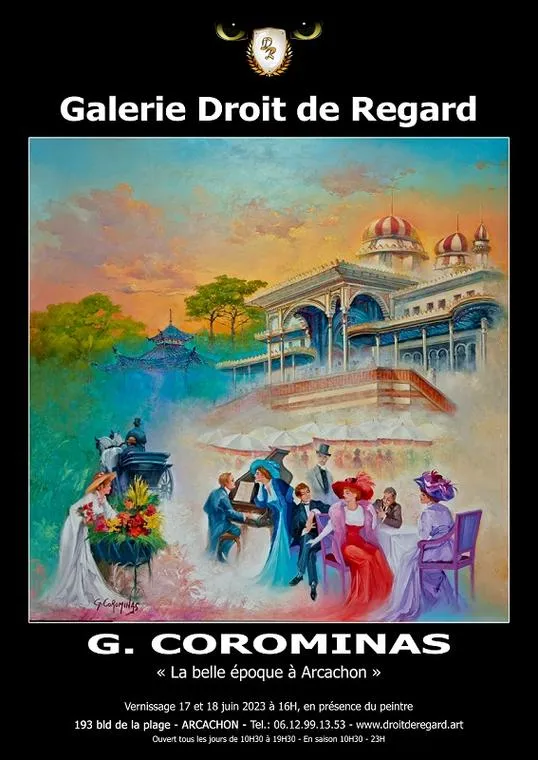 Exposition « La belle époque » du peintre Georges COROMINAS