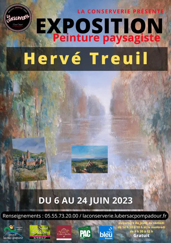 Exposition de Peinture paysagiste : Hervé Treuil