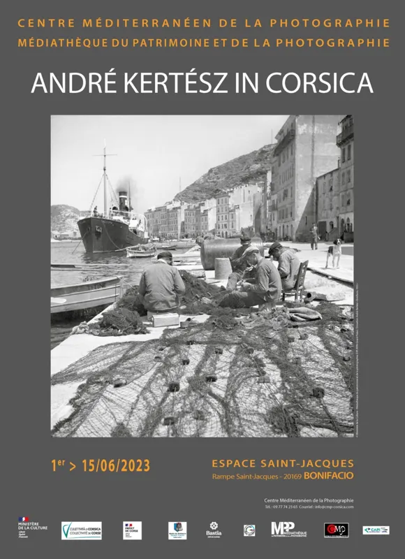 Exposition du Centre Méditerranéen de la Photographie : "André Kertész in Corsica" - Espace Saint-Jacques - Bunifaziu