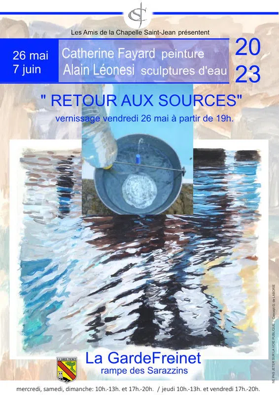 Exposition peintures et sculptures "Retour aux sources"