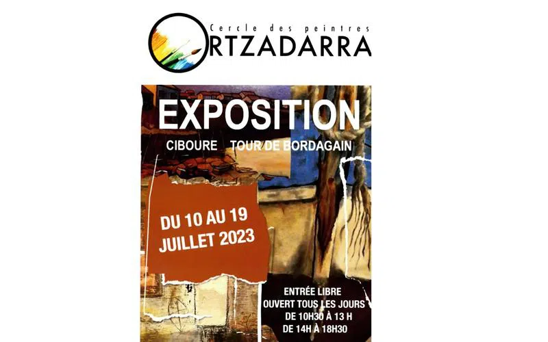 Exposition : Cercle des peintres Ortzadarra