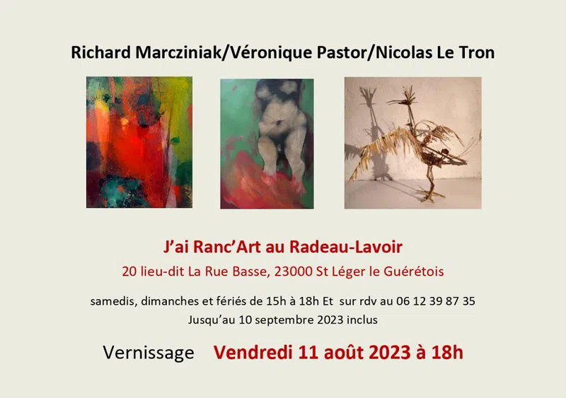 Exposition : "J'ai Ranc'art au Radeau-Lavoir"