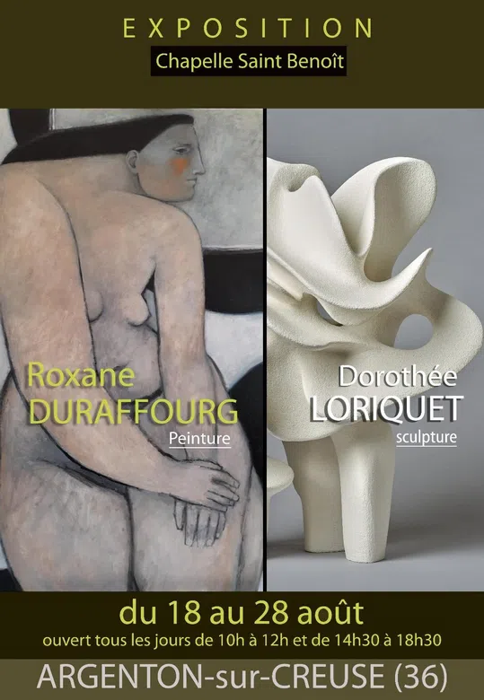 Exposition de Roxane Durrafourg et Dorothèe Loriquet