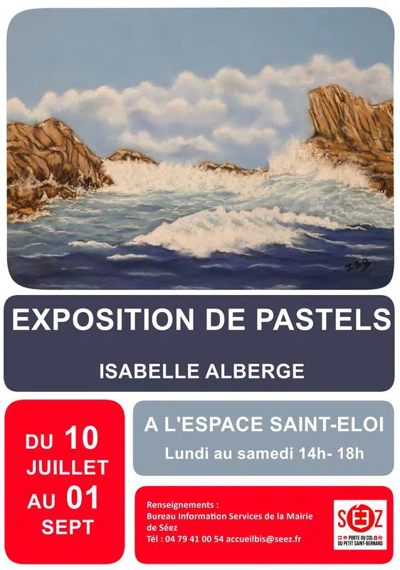 Exposition de pastels à l'Espace Saint-Eloi