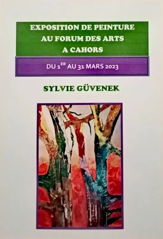 Exposition des peintures de Sylvie Güvenek