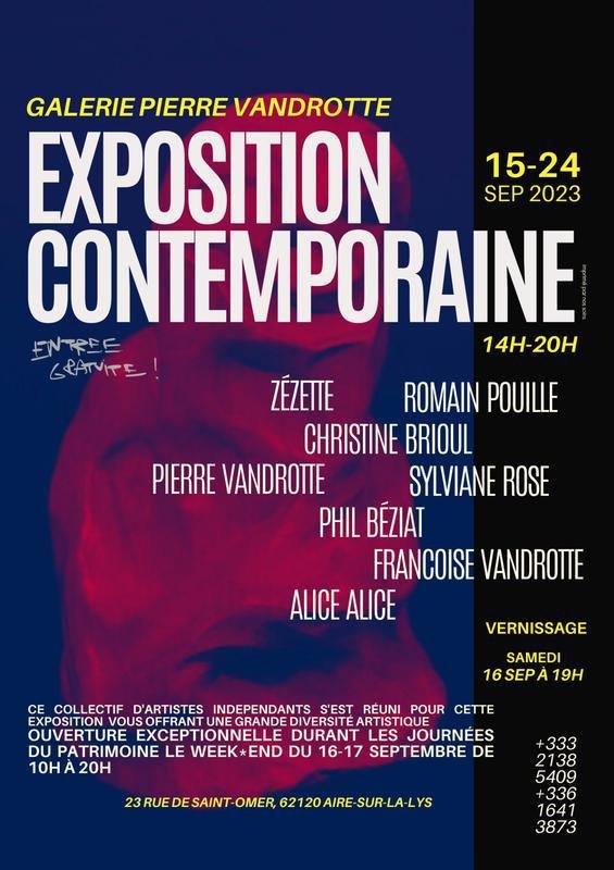 Exposition Collective à la Galerie Pierre Vandrotte