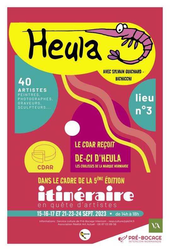 Exposition "De-ci, d'Heula" à Tournay-sur-Odon