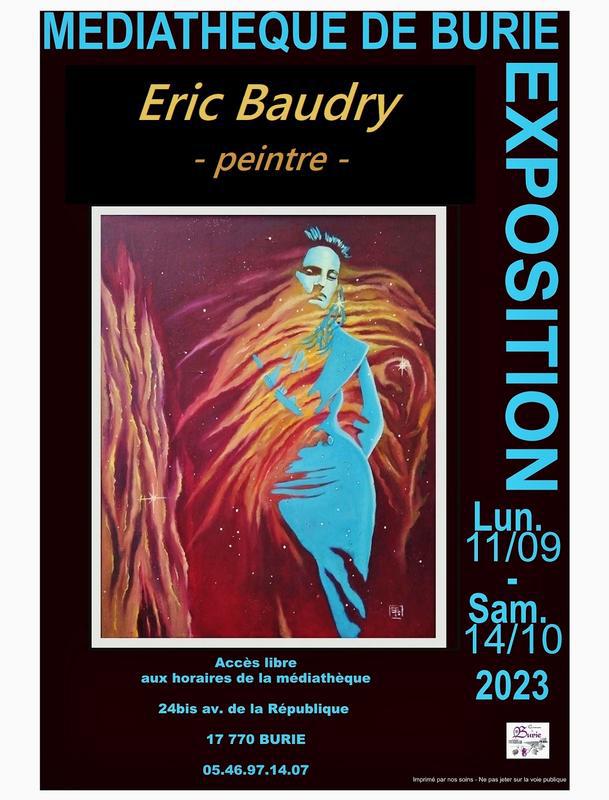 Exposition Eric Baudry artiste peintre