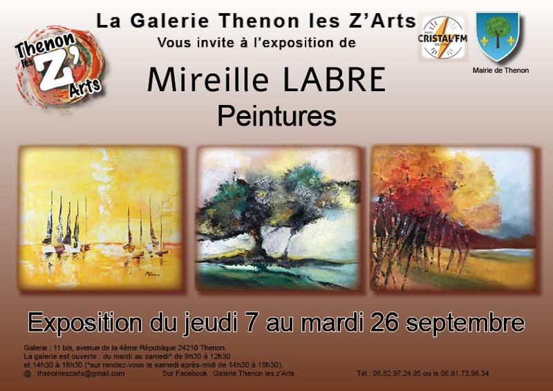 Exposition Mireille LABRE