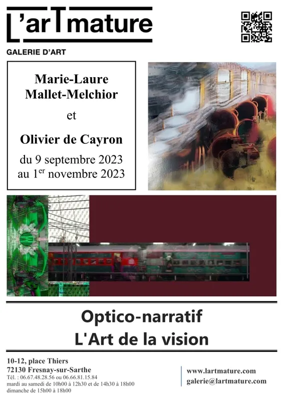 Exposition «Optico-Narratif, l’Art de la Vision»