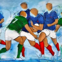 Exposition Rugby – La passion du sport par l’art en mouvement