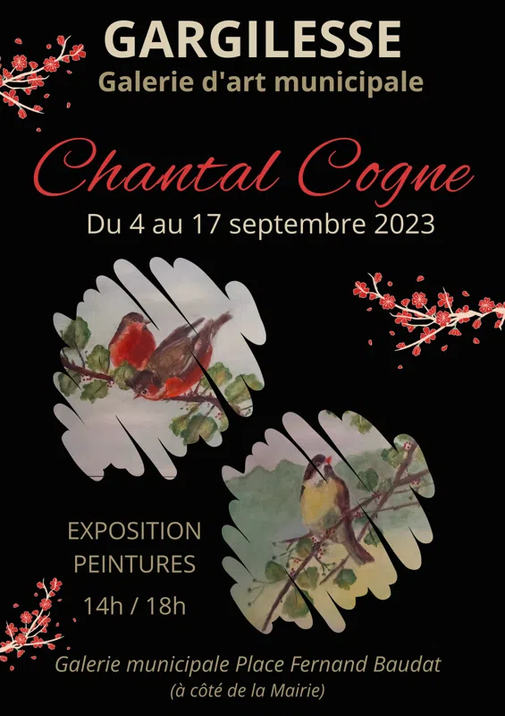 Exposition de Chantal Cogne