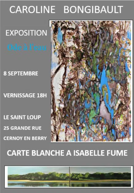 Exposition de peinture au Saint-Loup