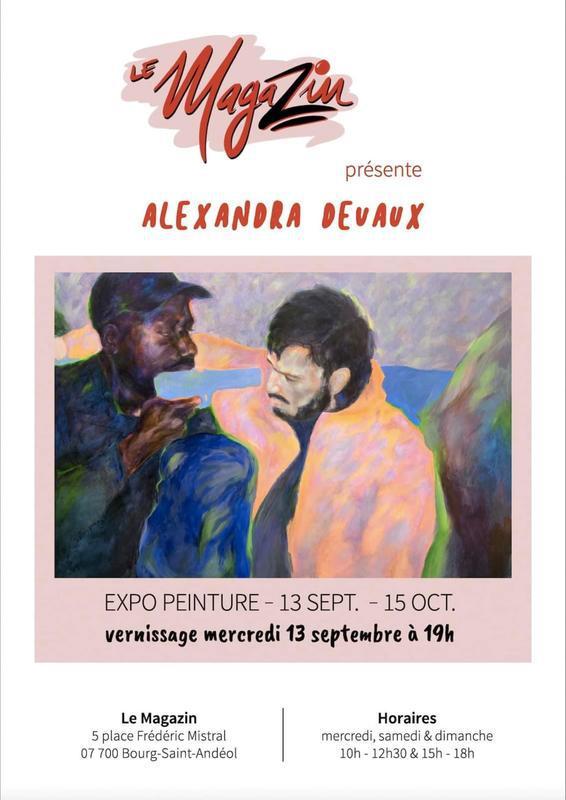 Le Magazin - Exposition de peinture Alexandra Devaux