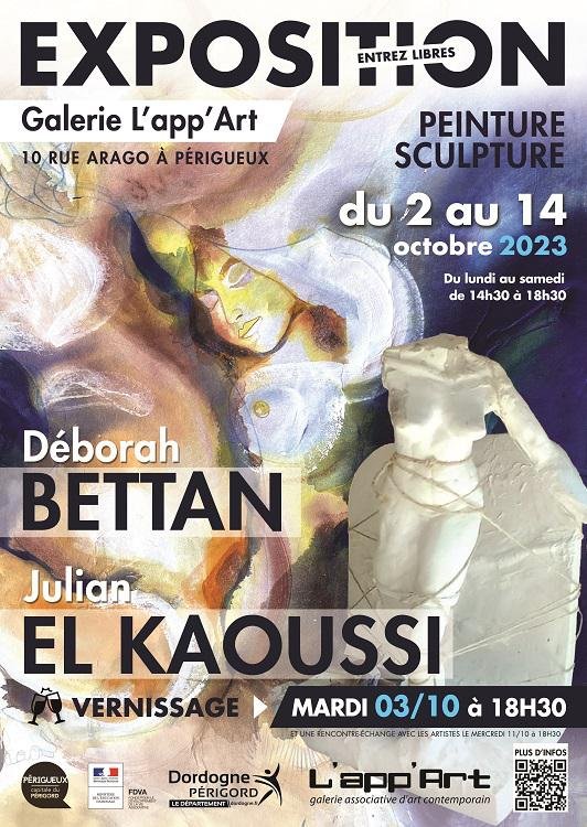 Exposition - Déborah Bettan et Julian El Kaoussi