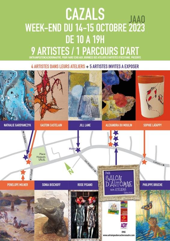 Journées des Ateliers d'Artistes d'Occitanie à Cazals