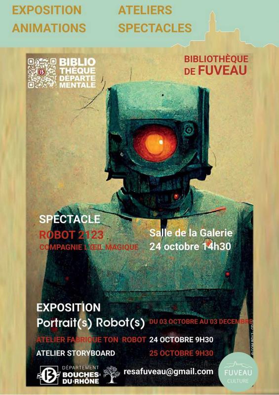 EXPOSITION / ATELIERS / SPECTACLE ROBOT