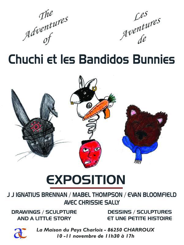 Exposition Chuchi et les bandidos bunnies