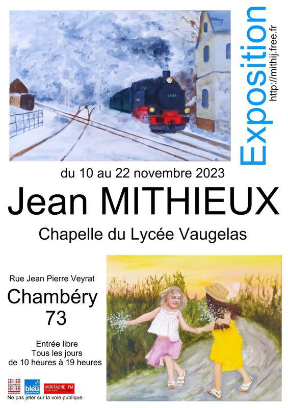 Exposition de peintures de Jean Mithieux