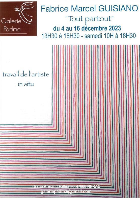 Exposition Fabrice Marcel Guisiano