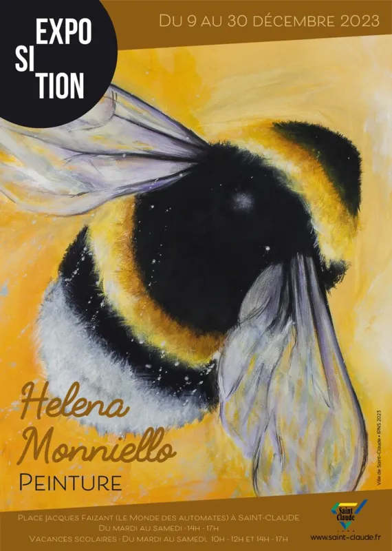 Exposition décembre 2023 : Helena Monniello – Peinture