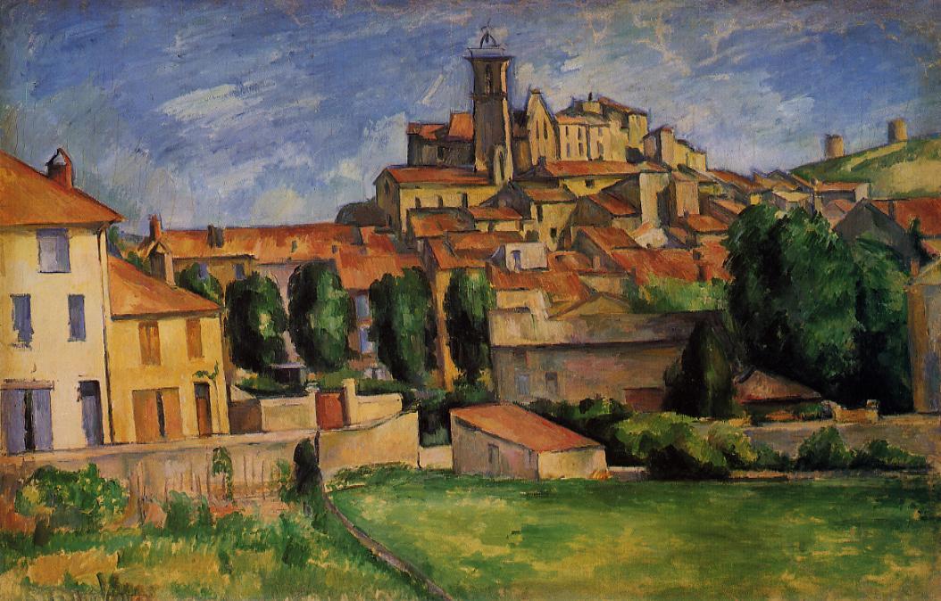 Paul Cezanne - Gardanne - vers 1885