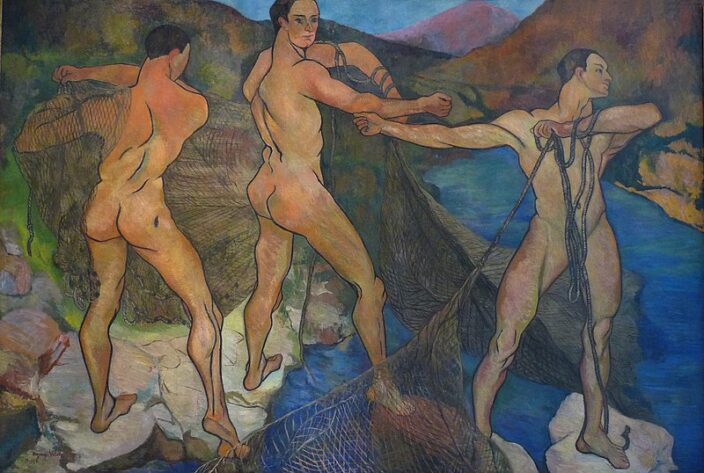 Suzanne Valadon -Le Lancement du filet-Musée des beaux-arts de Nancy