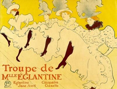 Troupe de Melle Eglantine - Toulouse-Lautrec