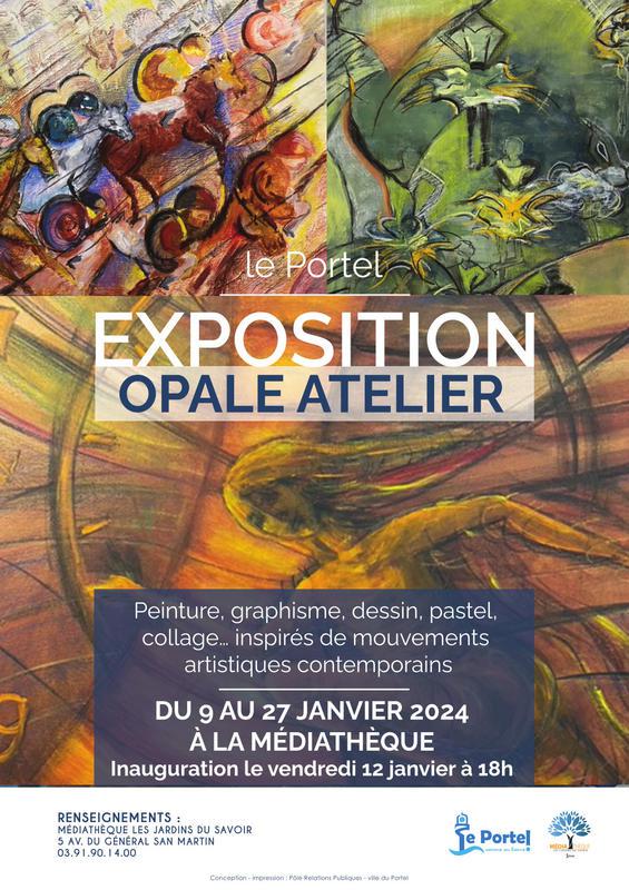 Exposition "Atelier d'Arts Plastique Opale"