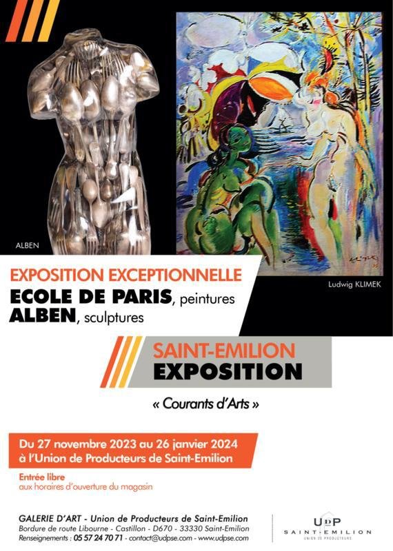 Exposition Courants d'Arts: ALBEN et l'Ecole de Paris