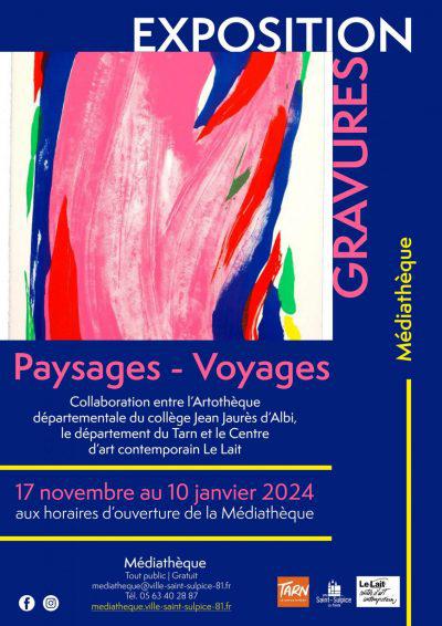 Exposition – Paysages-voyages