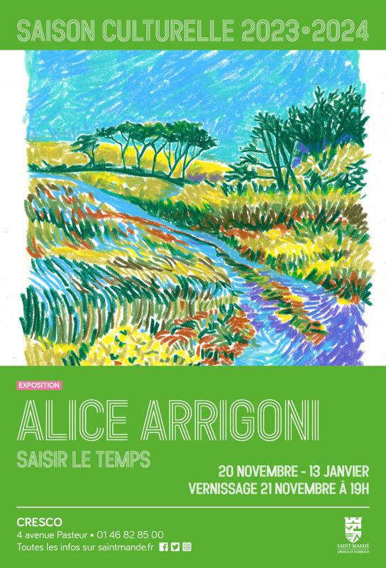 Exposition au Cresco ; Alice Arrigoni – Saisir le temps