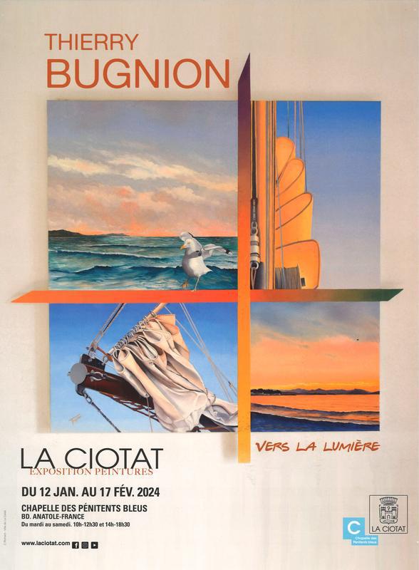 Exposition de peintures Vers la Lumière de Thierry Bugnion